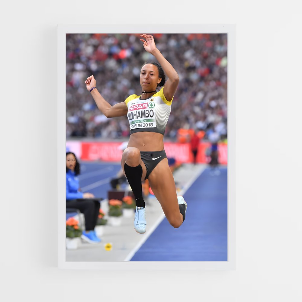 Poster Saut de l'Étoile – affiche Athlétisme (vue 3)